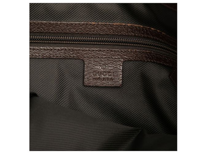 Tote Gucci in tela GG beige - vista 5