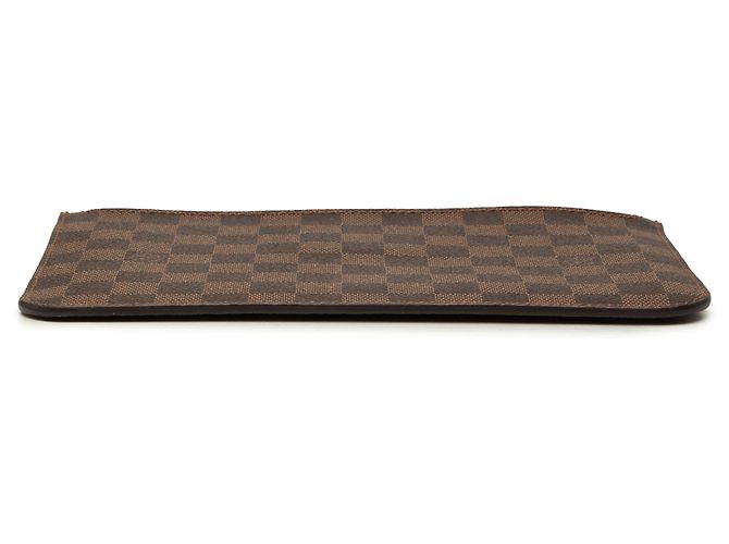 Pouch Louis Vuitton Brown Damier Ebene Neverfull MM Marrone - vista 3