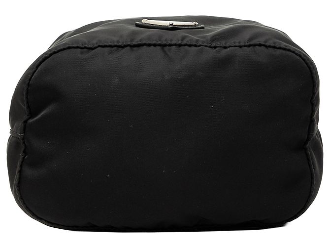 Pouch con coulisse Prada in Tessuto nero - vista 3