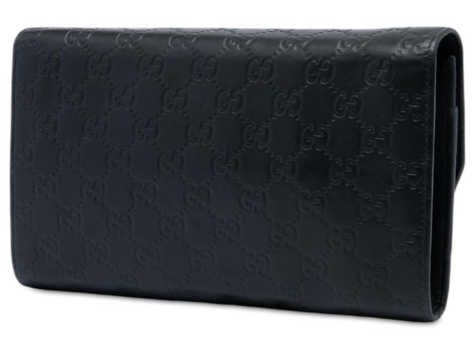 Clutch Gucci Black Guccissima Nero - vista 2