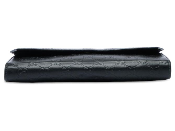 Clutch Gucci Black Guccissima Nero - vista 3