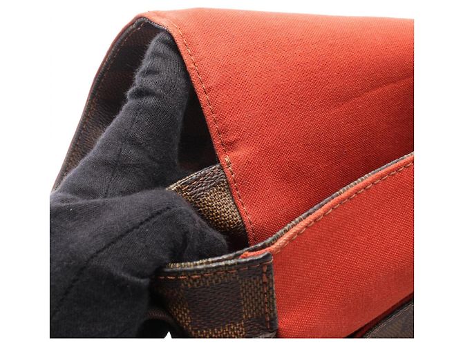 Bolsa de Ombro Louis Vuitton Bastille Marrom Damier ebene - vista 6