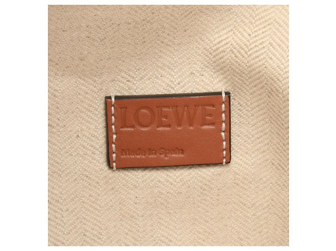Zaino Loewe Anagram Bum Bag XL Marrone Cachi - vista 4