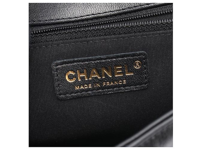 Timeless Chanel Matelassé Small Flap Schultertasche Schwarz - Ansicht 4