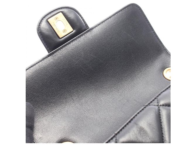 Timeless Chanel Matelassé Small Flap Schultertasche Schwarz - Ansicht 6