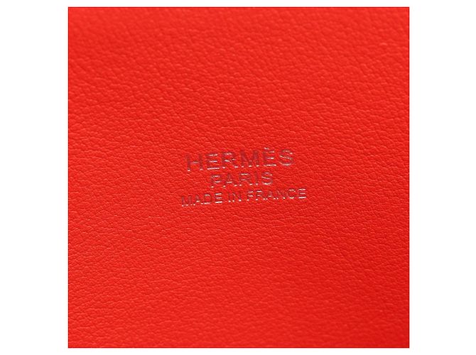Hermès Hermes Bolide 27 Handbag in Rouge Tomato Red - view 4