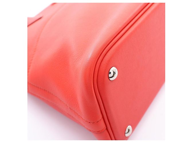 Hermès Hermes Bolide 27 Handbag in Rouge Tomato Red - view 6