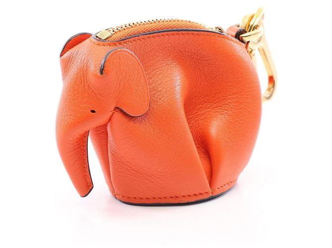 Monedero de piel Elephant Loewe Naranja - vista 2