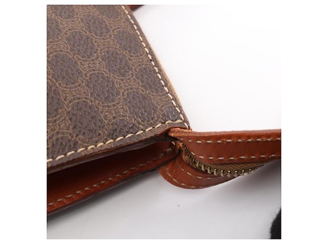 Céline Borsa Tote 2-Way Celine Macadam Brown Marrone - vista 10