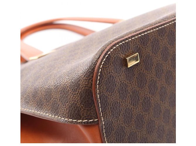 Céline Borsa Tote 2-Way Celine Macadam Brown Marrone - vista 6