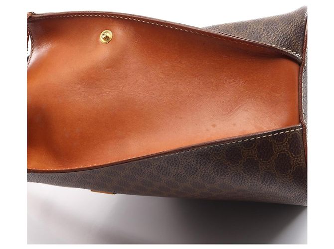 Céline Borsa Tote 2-Way Celine Macadam Brown Marrone - vista 9