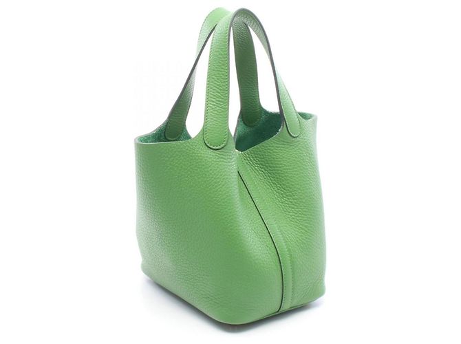 Hermès Bolso Hermes Picotin Lock PM Verde - vista 2