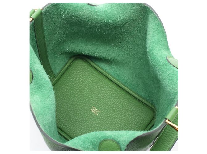 Hermès Bolso Hermes Picotin Lock PM Verde - vista 3