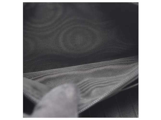 Portafoglio lungo rotondo Gucci Microguccissima Nero - vista 5