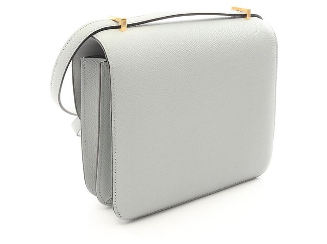 Hermès Bolso de hombro Hermes Constance 3 Mini Blue Glacier Azul - vista 2