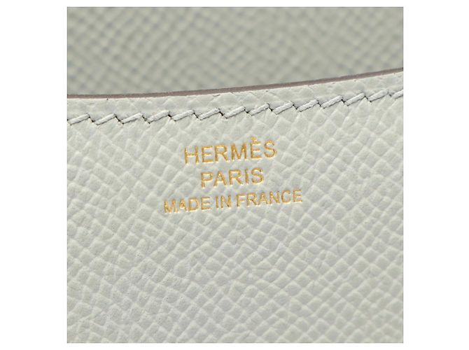 Hermès Bolso de hombro Hermes Constance 3 Mini Blue Glacier Azul - vista 4