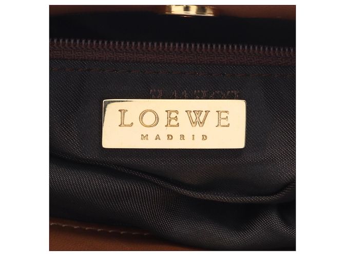 Loewe Anagram Schultertasche Braun - Ansicht 4