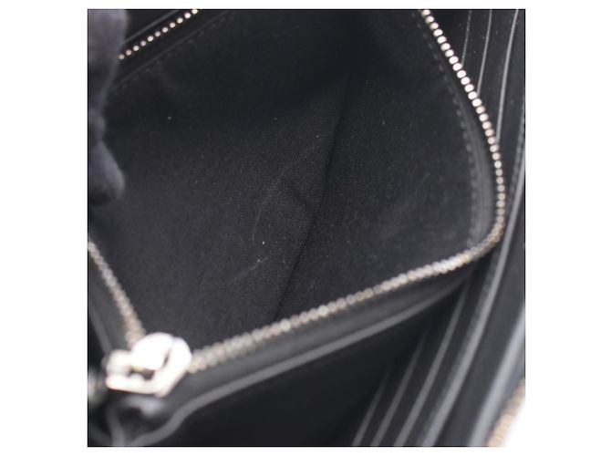 Cartera larga redonda Christian Dior Dior Oblique Beige Azul marino - vista 5