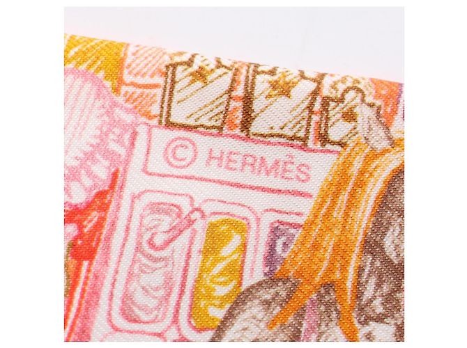 Hermès Twilly City of Light Ribbon Scarf Rosa Multicolor - vista 4