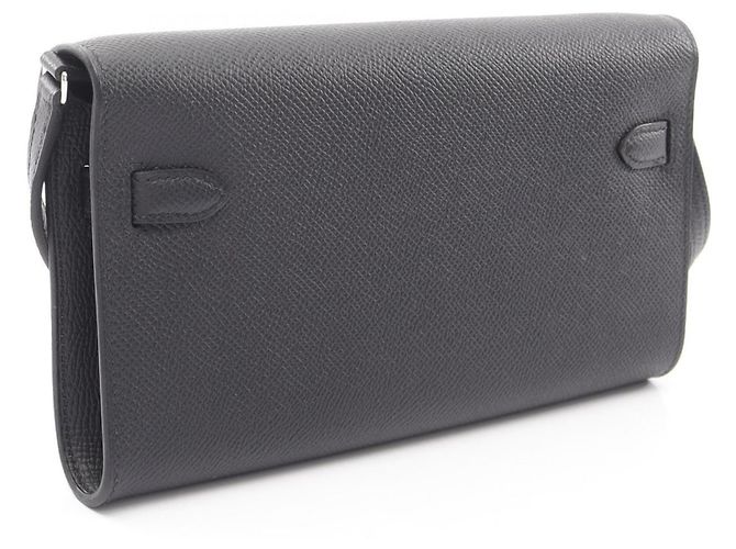 Hermès Borsa a tracolla Hermes Kelly To Go Nero - vista 2