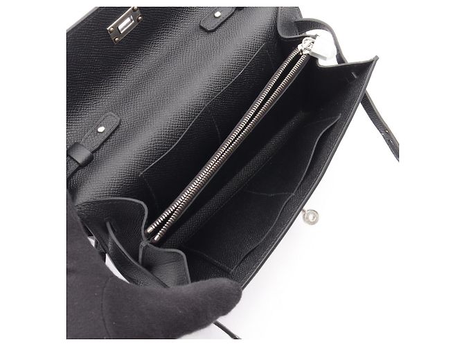 Hermès Borsa a tracolla Hermes Kelly To Go Nero - vista 3
