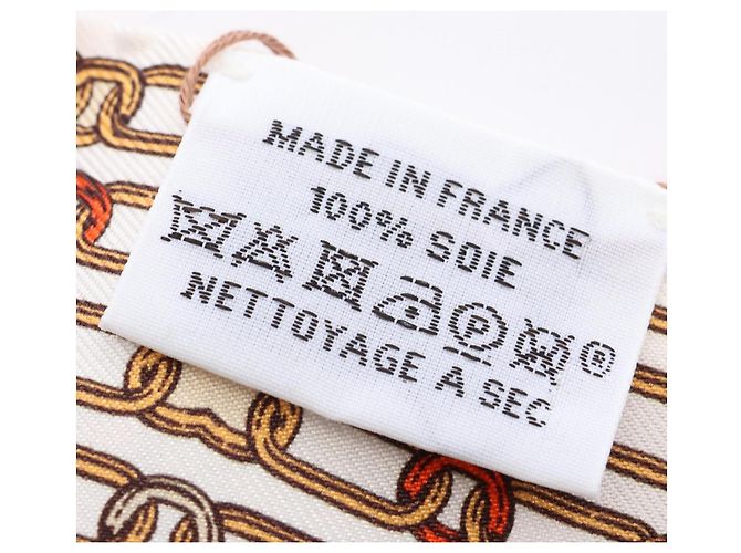 Hermès Foulard di seta Hermes Twilly Kaleidoscope Effect Bianco Multicolore - vista 5
