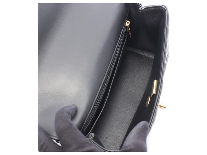 Bolsa 2-Way Chanel Matelassé com alça de mão Preto - vista 3