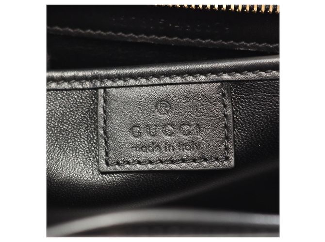 mala de mão 2-Way Small Gucci Bamboo 1947 Preto - vista 4