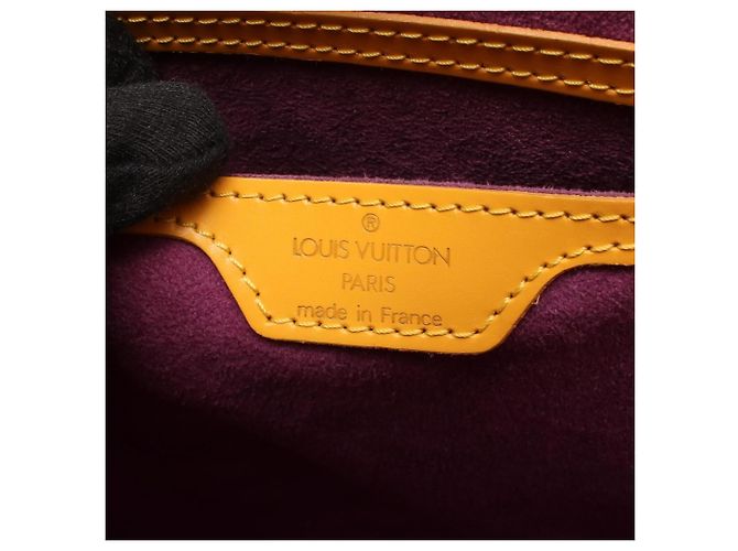 Bolsa de Ombro Longa Louis Vuitton Saint Jacques Amarelo - vista 4