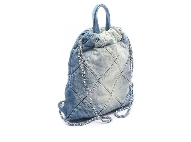 Chanel CHANEL 22 Rucksack Blau - Ansicht 2