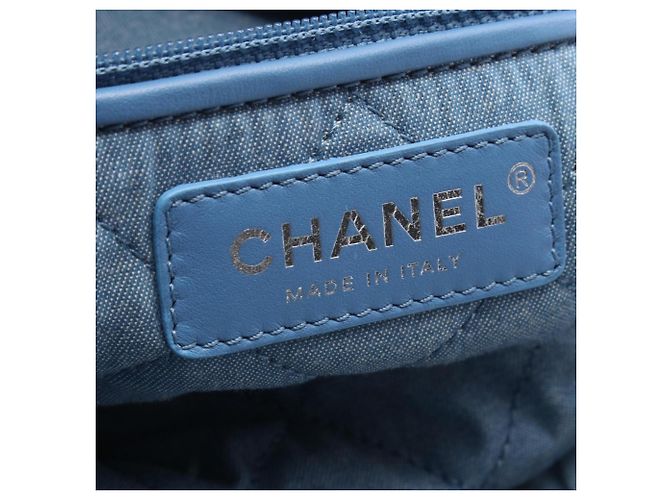 Chanel CHANEL 22 Rucksack Blau - Ansicht 4