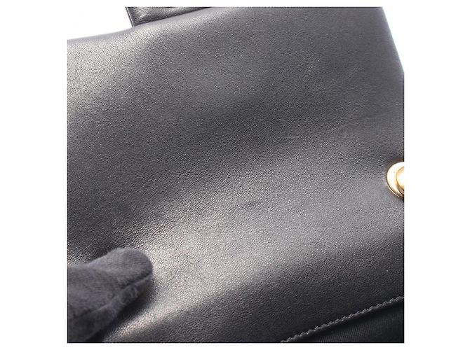 Bolsa de Ombro Chanel Mini Matelassé com Alça de Mão Preto - vista 7