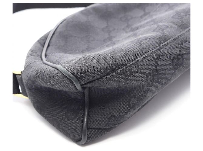 Bolsa Gucci GG Canvas Preto - vista 7