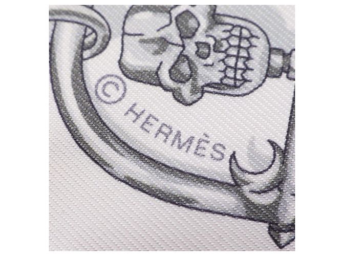 Hermès Hermes Twilly C'EST LA FETE Ribbon Scarf Multiple colors Beige - view 4