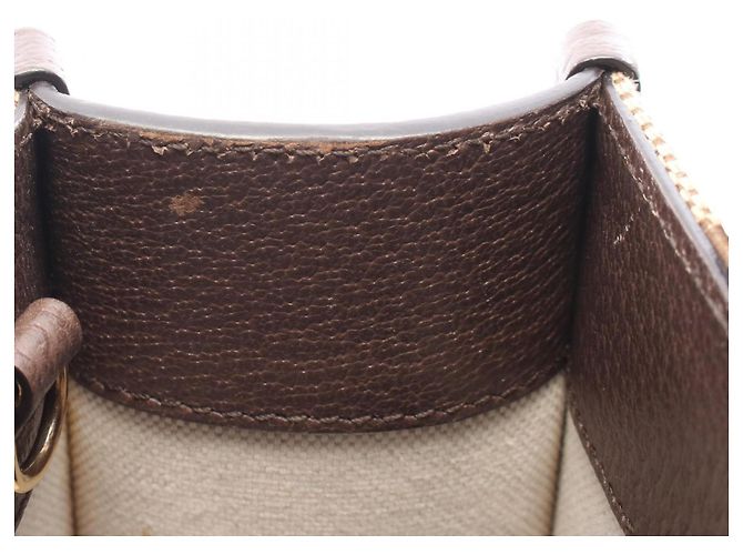 Borsa Tote 2-Way Gucci Jumbo GG Marrone Beige - vista 5