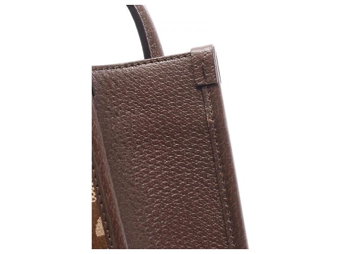 Borsa Tote 2-Way Gucci Jumbo GG Marrone Beige - vista 9