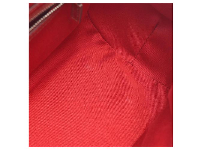 Borsa Gucci Bamboo GG Canvas Rosso Bordò - vista 20