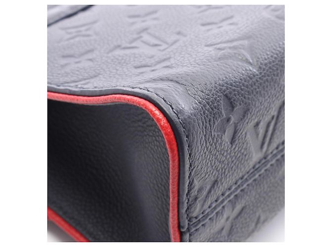 Louis Vuitton Saint-Sulpice PM Schultertasche Rot Marineblau - Ansicht 6