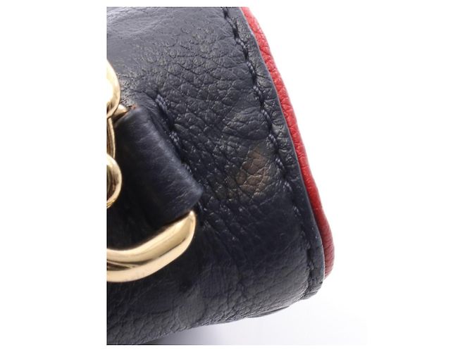 Louis Vuitton Saint-Sulpice PM Schultertasche Rot Marineblau - Ansicht 8
