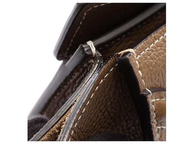 Céline Celine Luggage Nano Shopper 2-Way Handtasche Braun - Ansicht 5