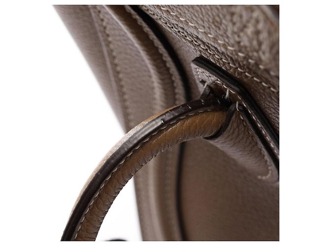 Céline Celine Luggage Nano Shopper 2-Way Handtasche Braun - Ansicht 7