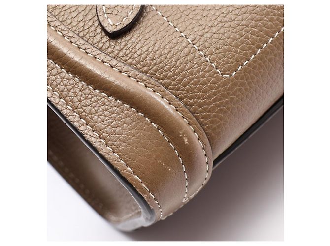 Céline Celine Luggage Nano Shopper 2-Way Handtasche Braun - Ansicht 8
