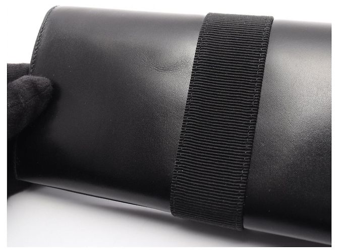 Cartera larga bi-fold Salvatore Ferragamo Vara Negro - vista 10