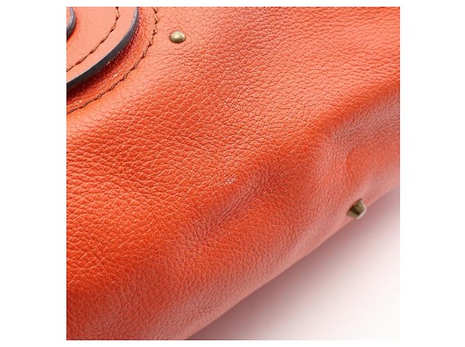Sac à main Chloé Paddington Orange - vue 12