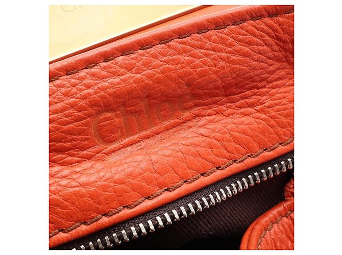 Sac à main Chloé Paddington Orange - vue 4