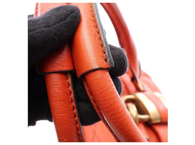 Sac à main Chloé Paddington Orange - vue 7