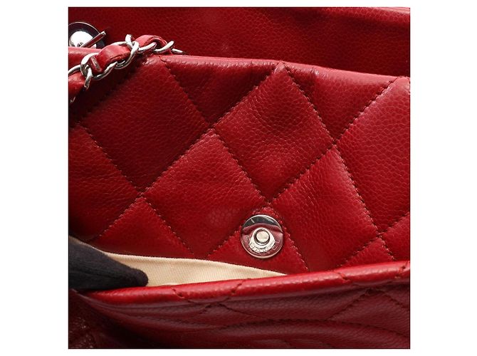 Bolso Tote Chanel Matelassé rojo Roja - vista 11