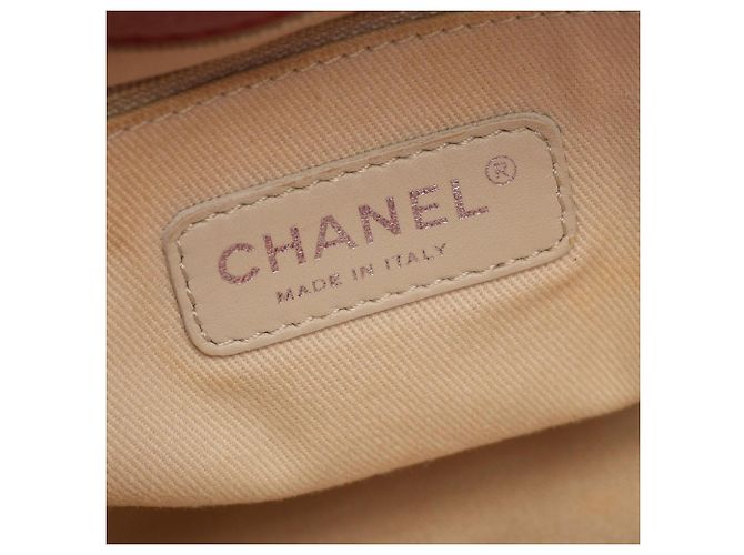 Bolso Tote Chanel Matelassé rojo Roja - vista 4