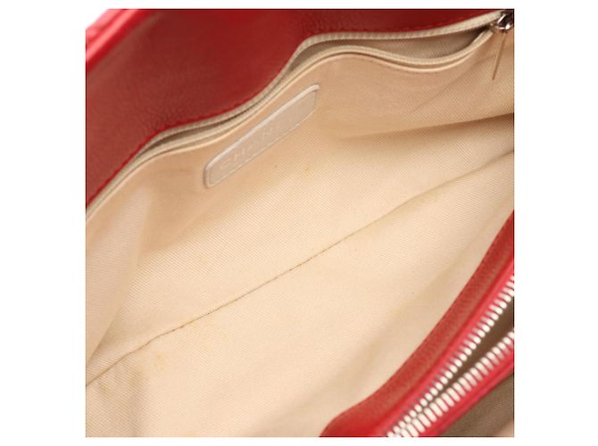 Bolso Tote Chanel Matelassé rojo Roja - vista 5