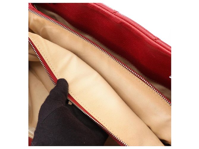 Bolso Tote Chanel Matelassé rojo Roja - vista 6